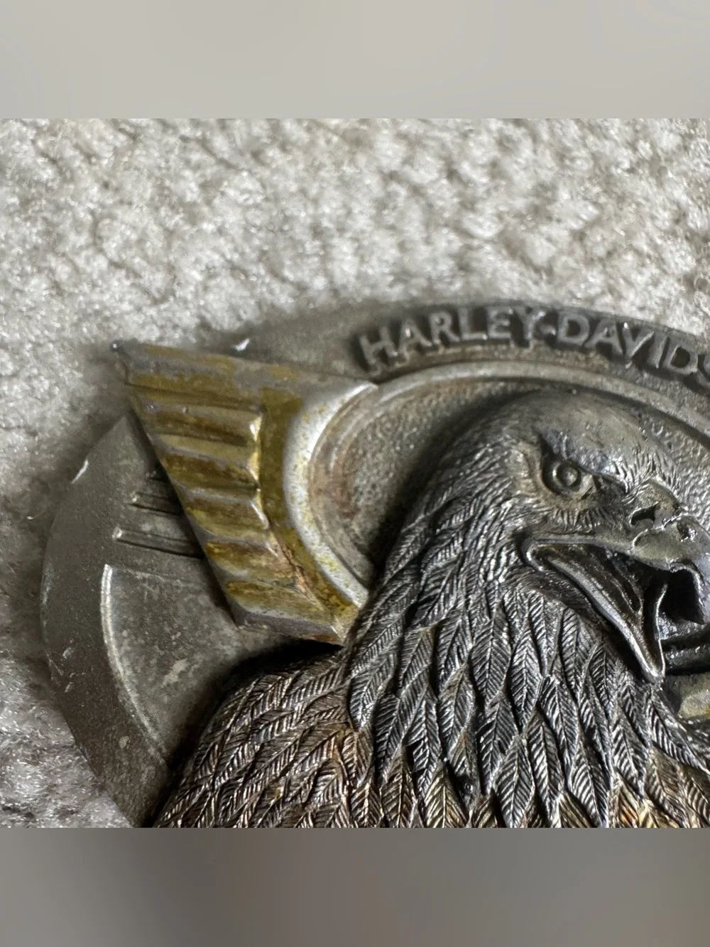 Vintage 1997 Harley Davidson Belt Buckle 